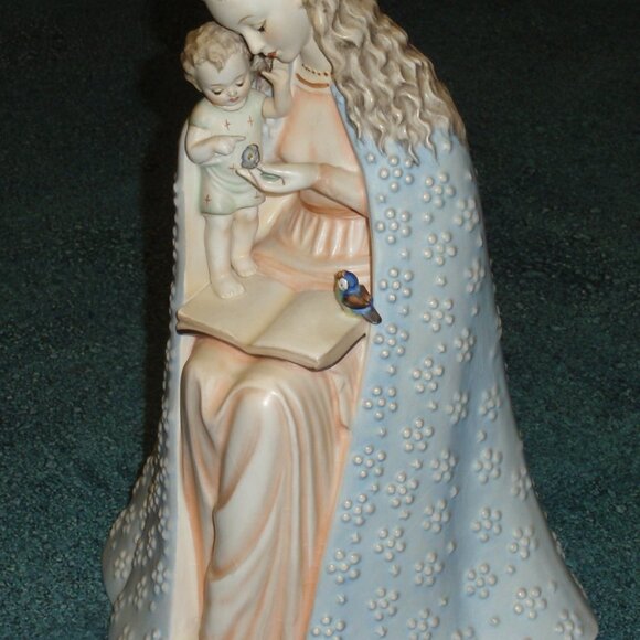 ULTRA RARE "Flower Madonna" Hummel Figurine #10/3 Mary & Jesus TMK3 GREAT GIFT! - Picture 10 of 10
